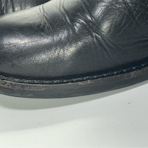 Vince Camuto quilted leather ankle moto biker boots with heel - Picture 9 of 12